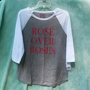 NWT three-quarter length sleeve tee